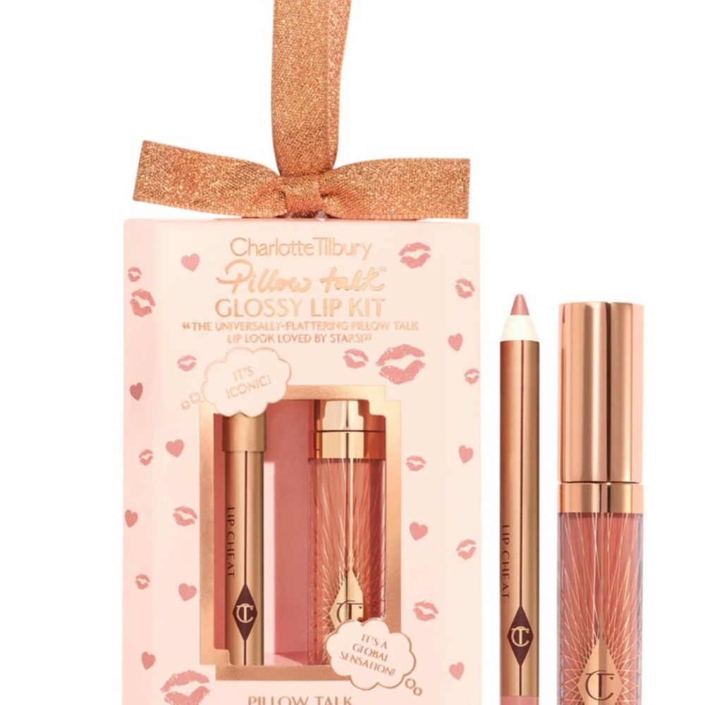 Charlotte Tilbury Pillow Talk Lip Kit - Nude Pink